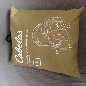 Cabelas ripcord duffel bag large